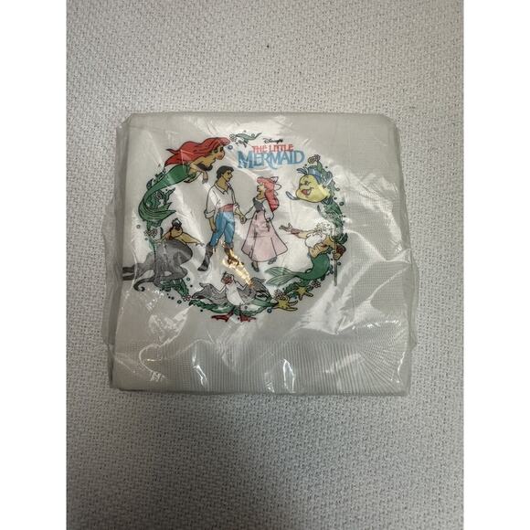 Vintage Disney The Little Mermaid snack Napkin Package Sealed Ariel - Picture 1 of 2